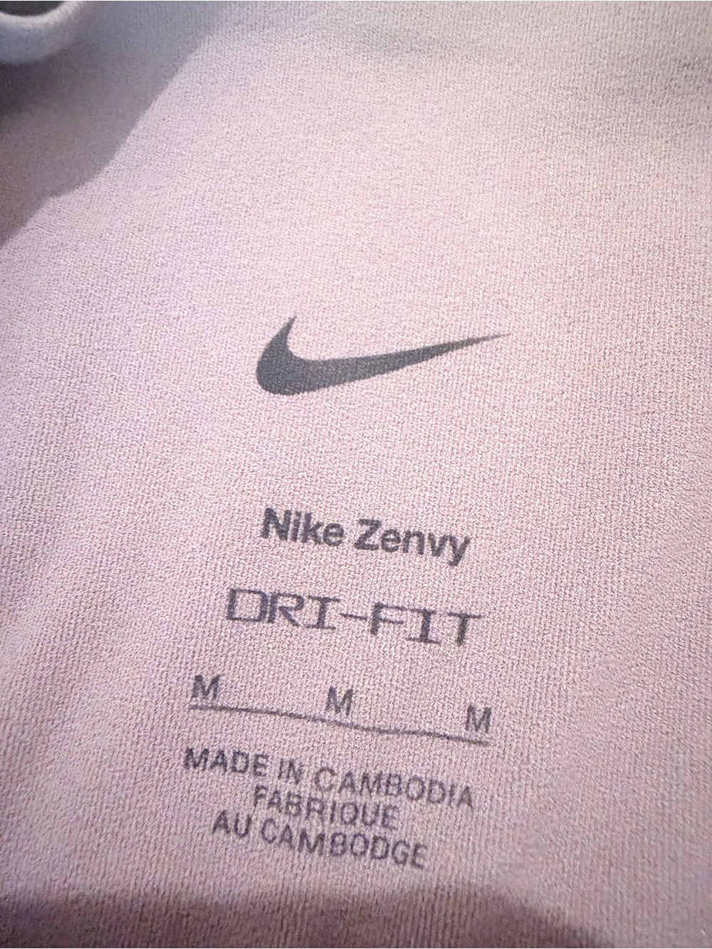 Nike Zeny Mid Rise Dri-Fit 7/8 leggings - Picture 4 of 6